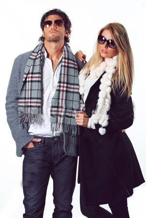 Sun Glasses and Winter Dress